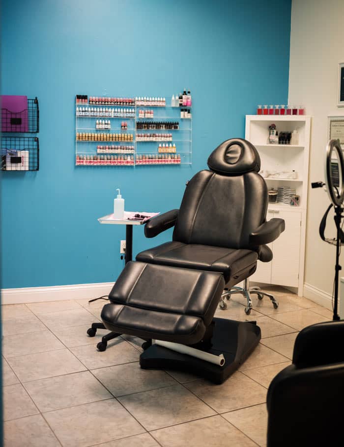 Permanent makeup room shot at Beauty on Broadway